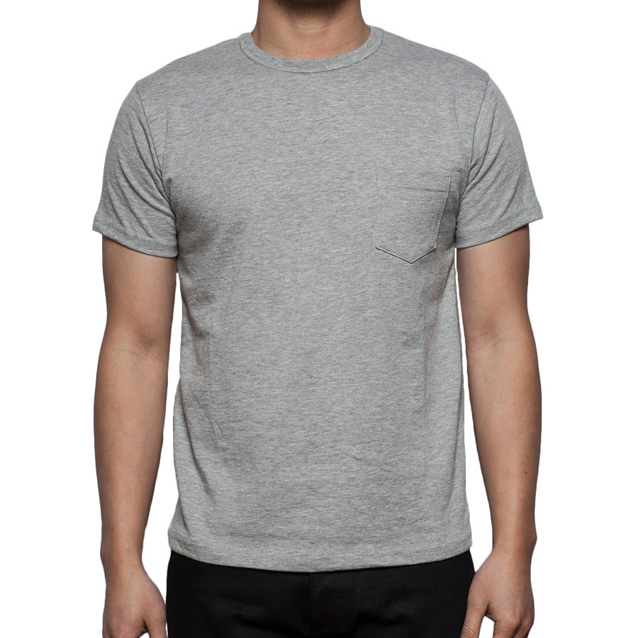 grey-t-shirt-template