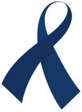 Colon Cancer Awareness Ribbon Clip Art