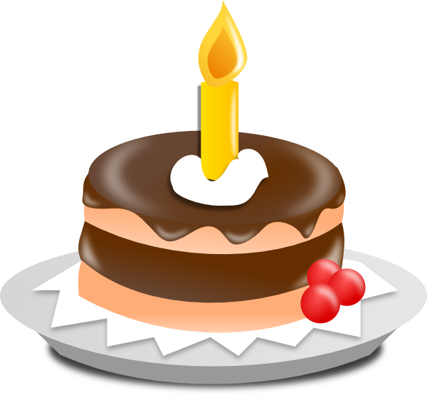 Birthday cake clip art animated