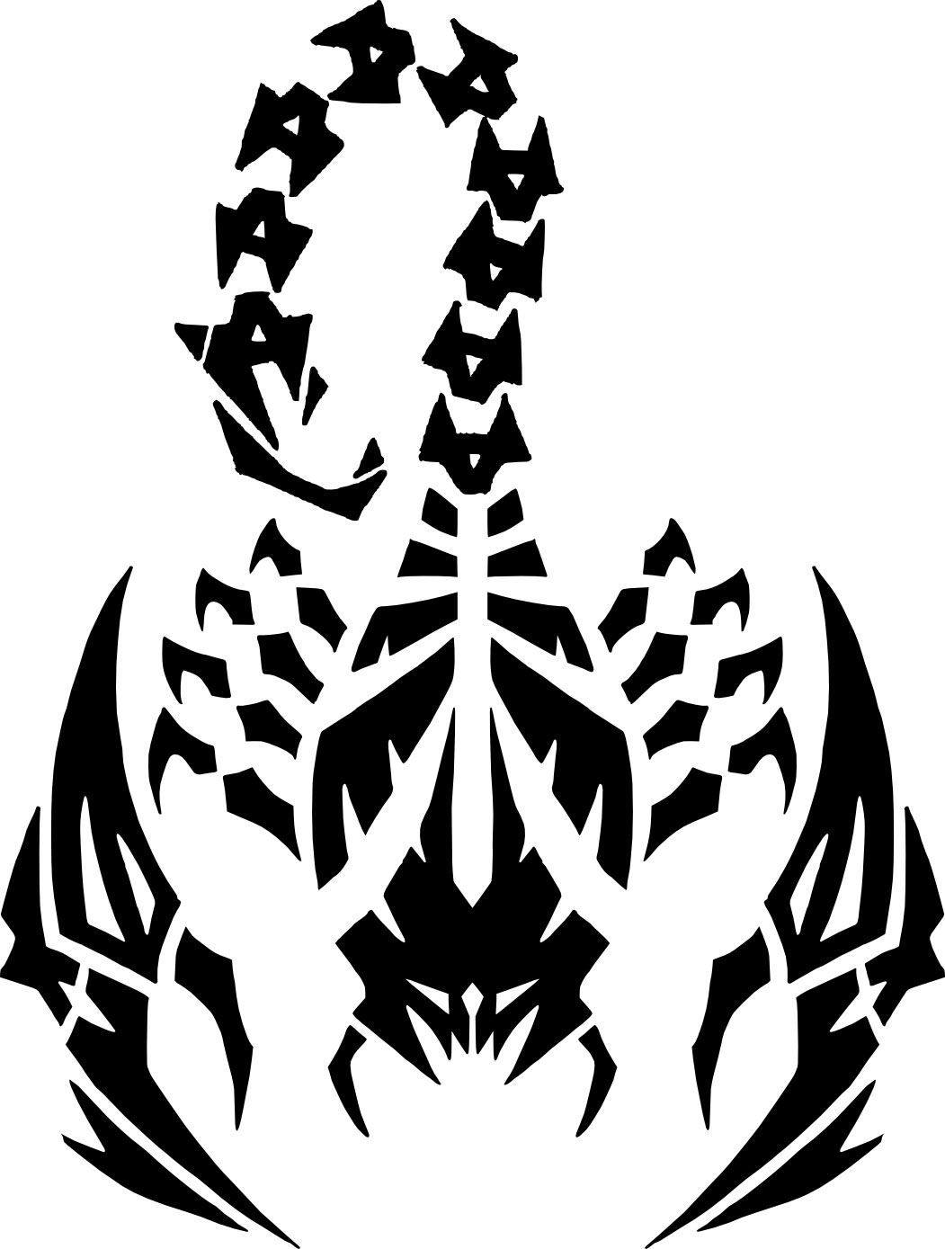scorpion design clipart best clipart best scorpion design clipart best clipart best