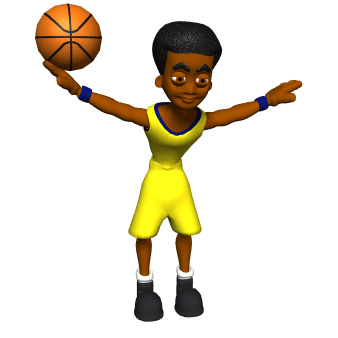 Animated Basketball Player - ClipArt Best