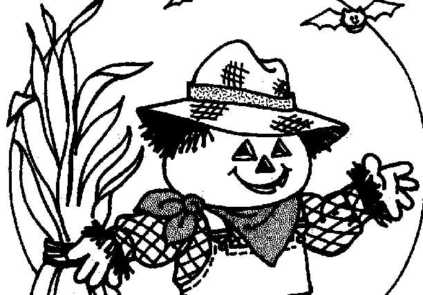 free halloween coloring clipart - photo #42
