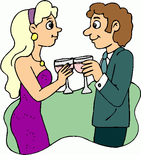 couple_drinking_6 clipart - couple_drinking_6 clip art