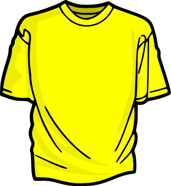 Plain T Shirt Outline