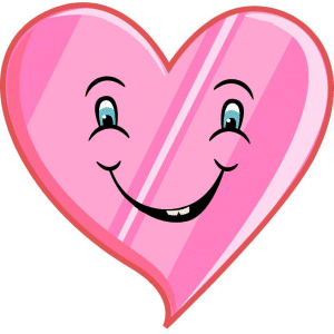 Hearts With Smiley Faces - ClipArt Best