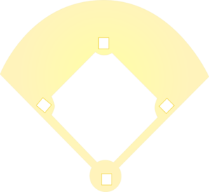 Baseball Diamond clip art - vector clip art online, royalty free ...