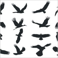 1,265 views Bird silhouette vector art free Free vector for free download ...