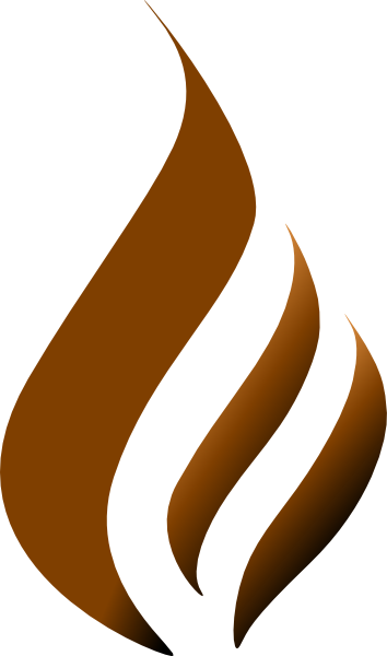 Maron Flame Logo clip art - vector clip art online, royalty free ...