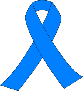 Prostate Cancer Light Blue Ribbon clip art - vector clip art ...