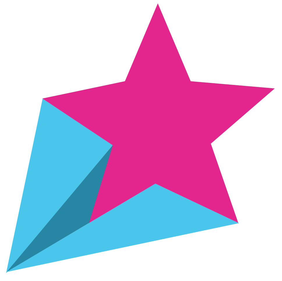 Pink Star Clip Art - ClipArt Best