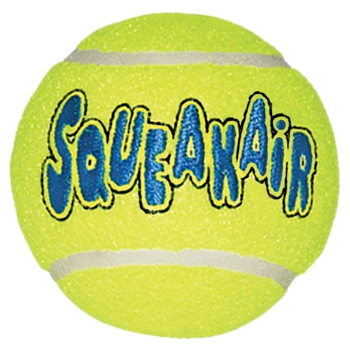 Kong AirDog Squeakair Tennis Balls - Large, 2 pk | ProbioticSmart.