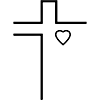 Heart in Cross | Cross Clip Art - Christart.