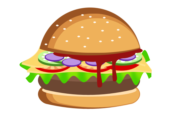 Illustrate a Burger in Photoshop | Web Tutorials