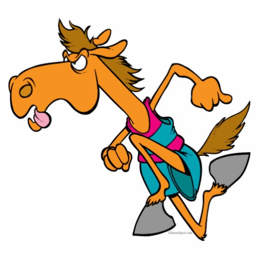 clipart horse laughing - photo #24