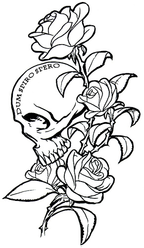 Rosen Tattoo Bilder - ClipArt Best