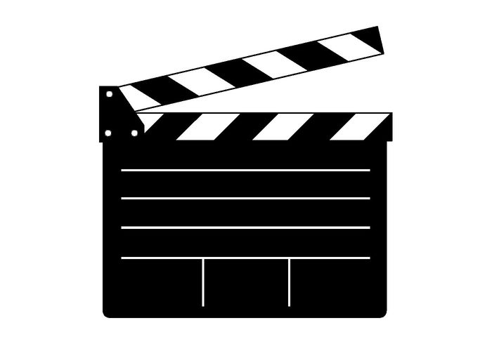 Free Clapper Board Vector