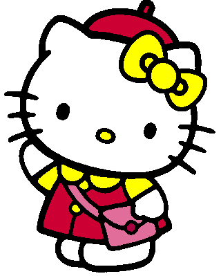 Hello Kitty Clip Art free <