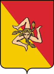 Sicily Coat of Arms: Flag of Sicily