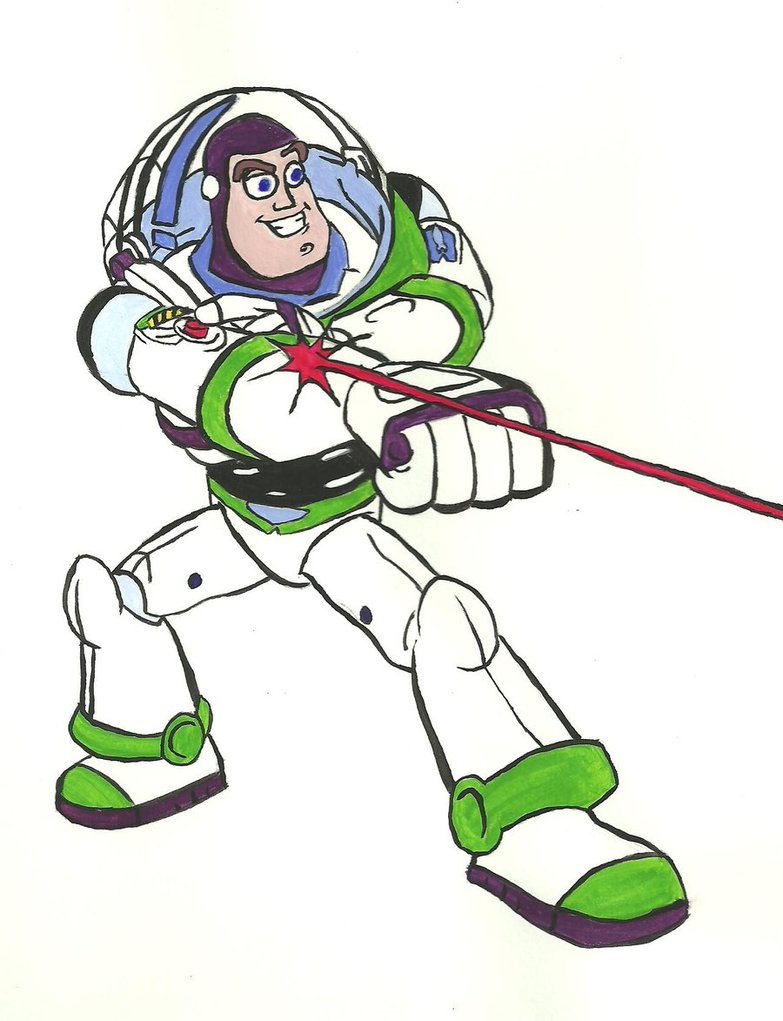 Pix For > Buzz Lightyear Cartoon