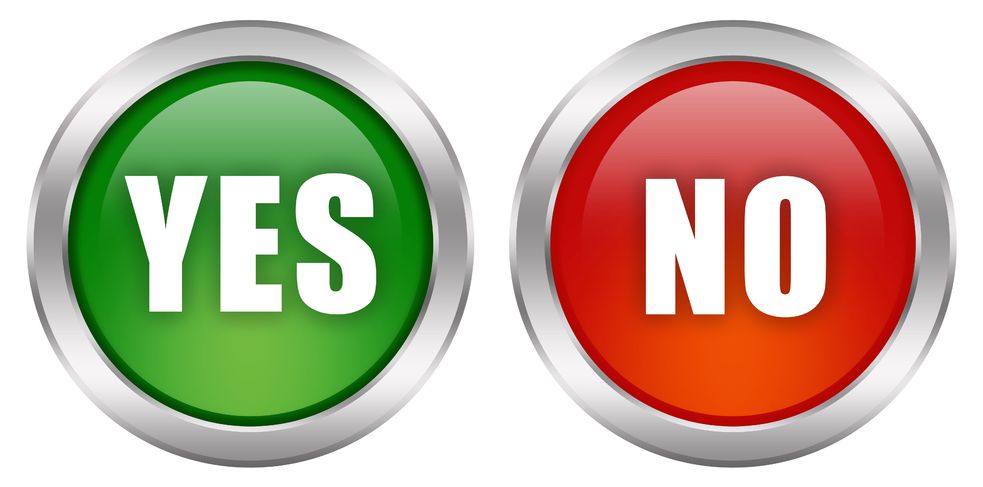 Yes No Icons ClipArt Best