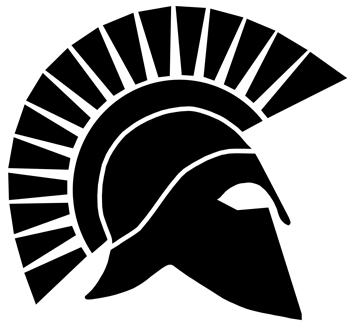 Spartans Logo Black