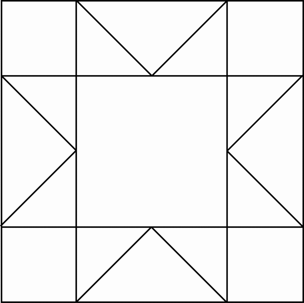Quilt Pattern Coloring Pages | Kids Coloring Page