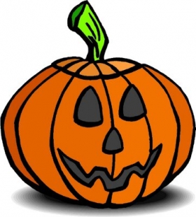 Halloween Clip Art Colorable - Free Clipart Images