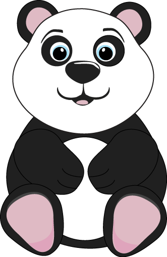 Cute Panda Bear Clipart - Free Clipart Images