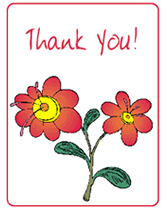 Thank You Free Printable Greeting Cards Template