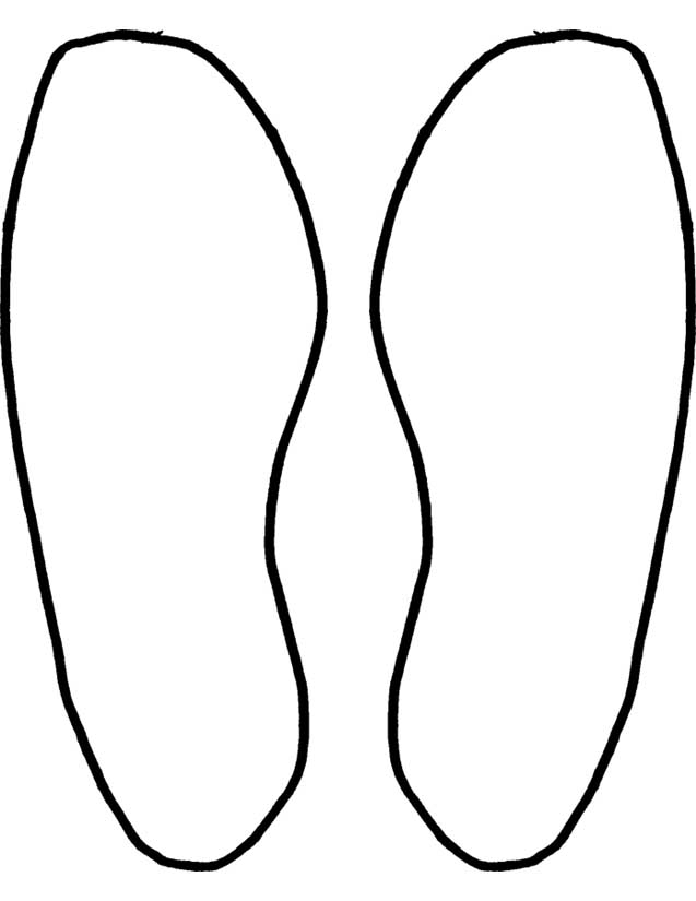 foot-patterns-template-clipart-best