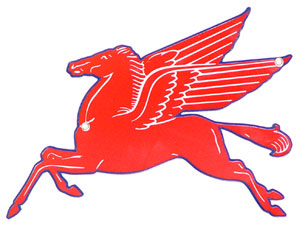 Red Horse With Wings Logo - ClipArt Best