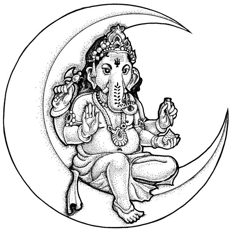 Ganesha Drawing | Free Download Clip Art | Free Clip Art | on ...