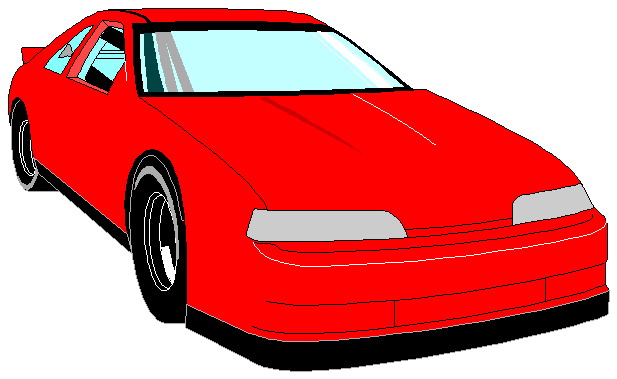 Red Clip Art Car - Free Clipart Images