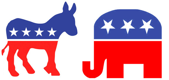 Democrat Vs Republican Clipart