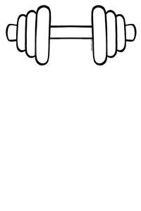 Barbell Clipart
