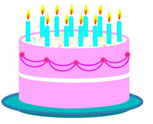 Birthday Cake Animated - ClipArt Best