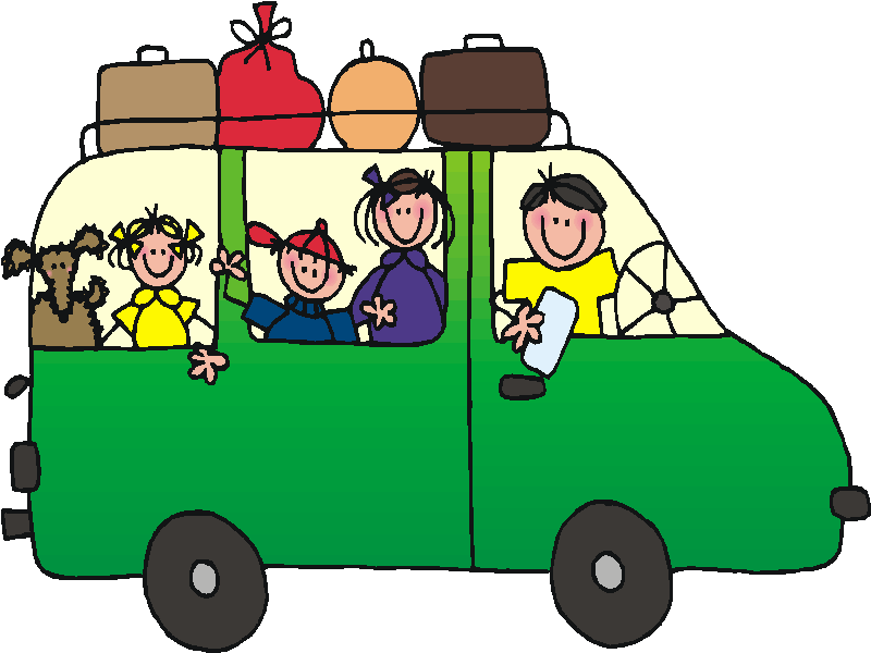 clipart family in car - photo #9