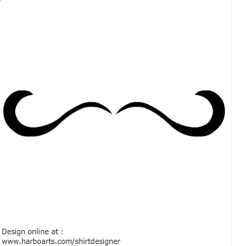 Download : Old school Mustache - Vector Graphic