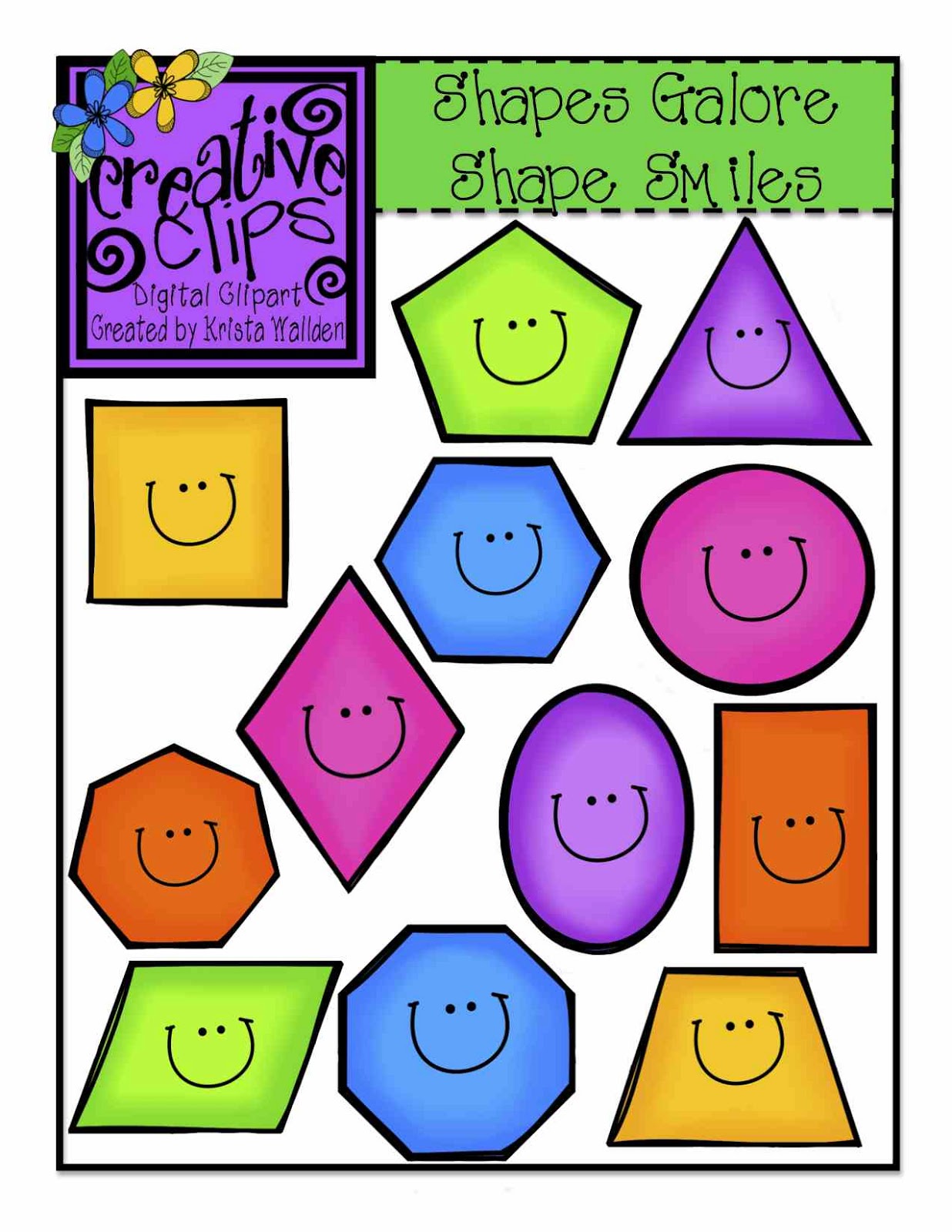 Free clipart shapes