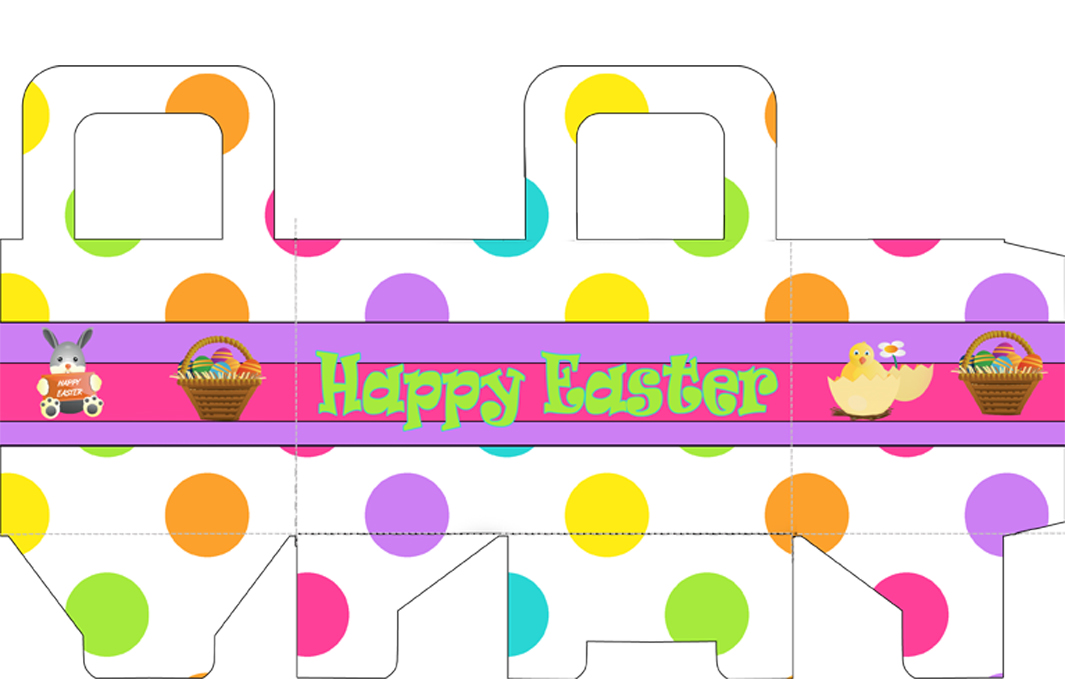 Imgs For > Easter Baskets Templates