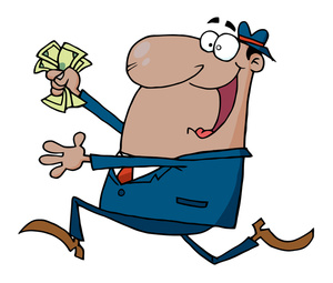 Businessmen Cartoon Clipart Image - Clip Art Illustration of a ...