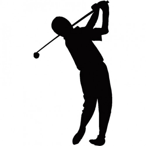 Golfer Silhouette Clip Art Golf Silhouette Clip Art Pack