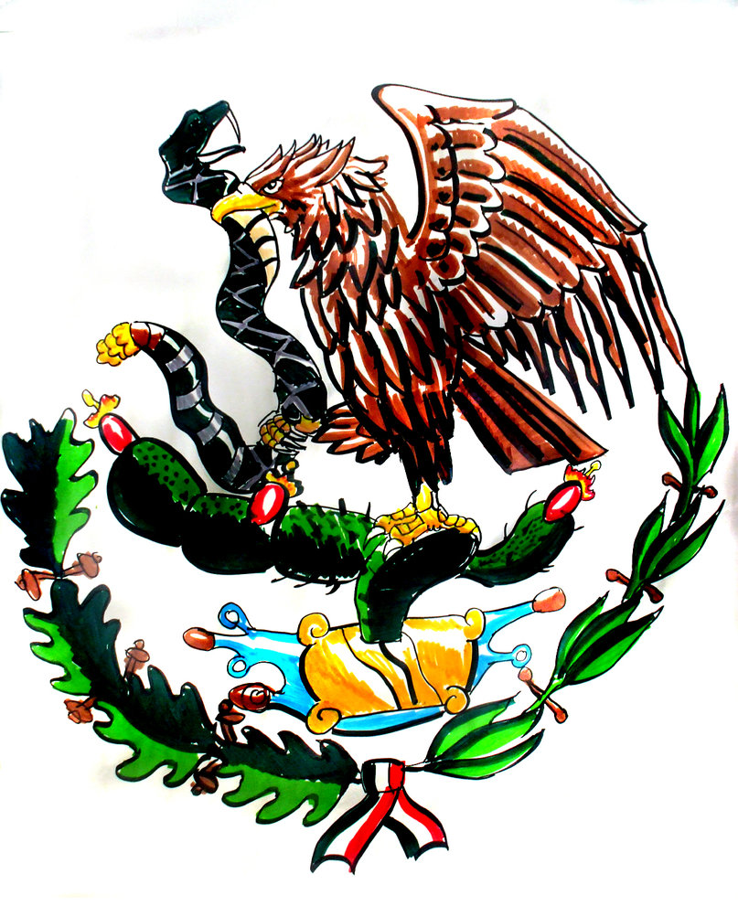 Mexican emblem by Ferrus-Aquila on DeviantArt