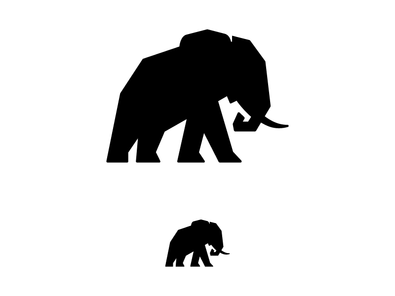 479 views Elephant icon by Bryan Condra - Dribbble