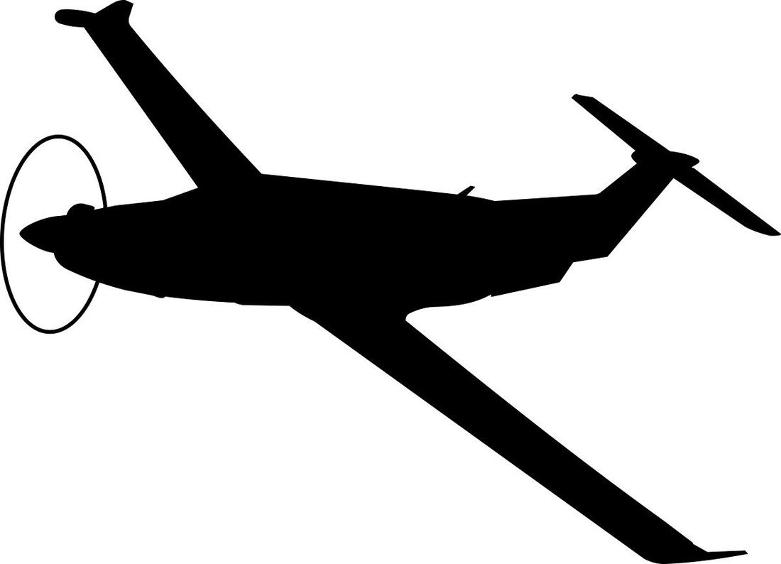 Fixed Wing Silhouettes - Heligraphx.com