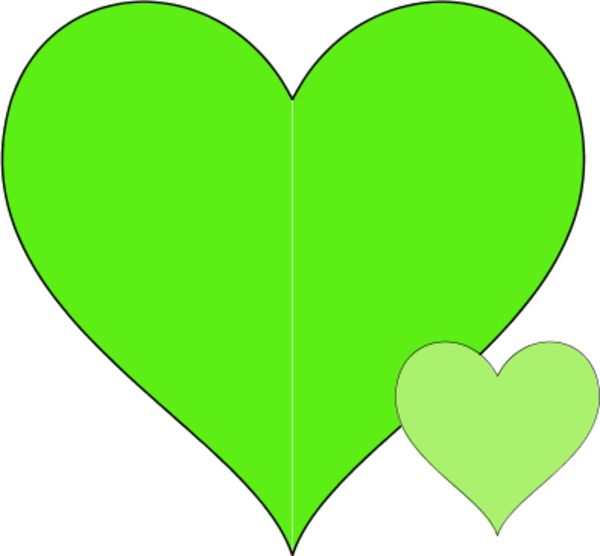 1000+ images about green | Clip art, Heart background ...