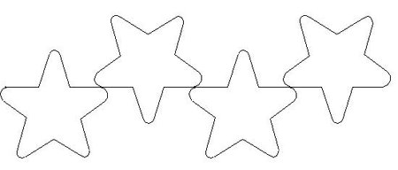 Best Photos of Rounded Star Template - Rounded Star Shape, Star ...