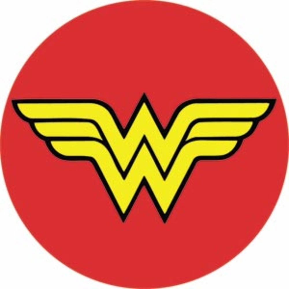Wonder Woman Logo Button