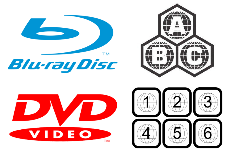 Blu-ray and DVD Region Codes and Video Standards – Brenton Film