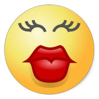 Kissy Face Smiley Gifts on Zazzle